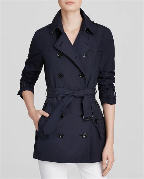 burberry brit brookesby short trench coat|trench coat burberry femme.